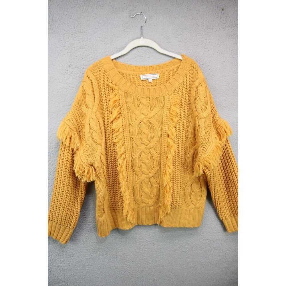 Flying Tomato Anthropologie Chunky Knit Sweater-Size Small-BOHO